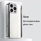 Crocodile Pattern Electroplated Case