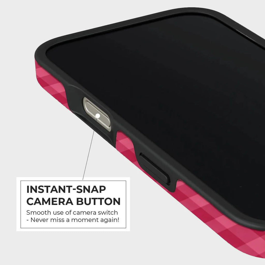 Fall Pomegrate Plaid Case