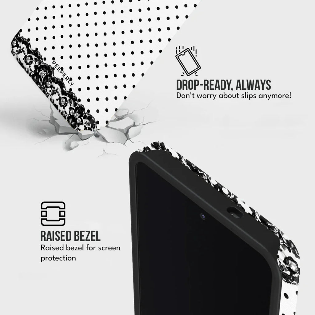 Galaxy S Series - Dainty Dot Lace Case
