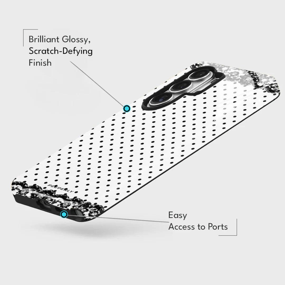 Galaxy S Series - Dainty Dot Lace Case