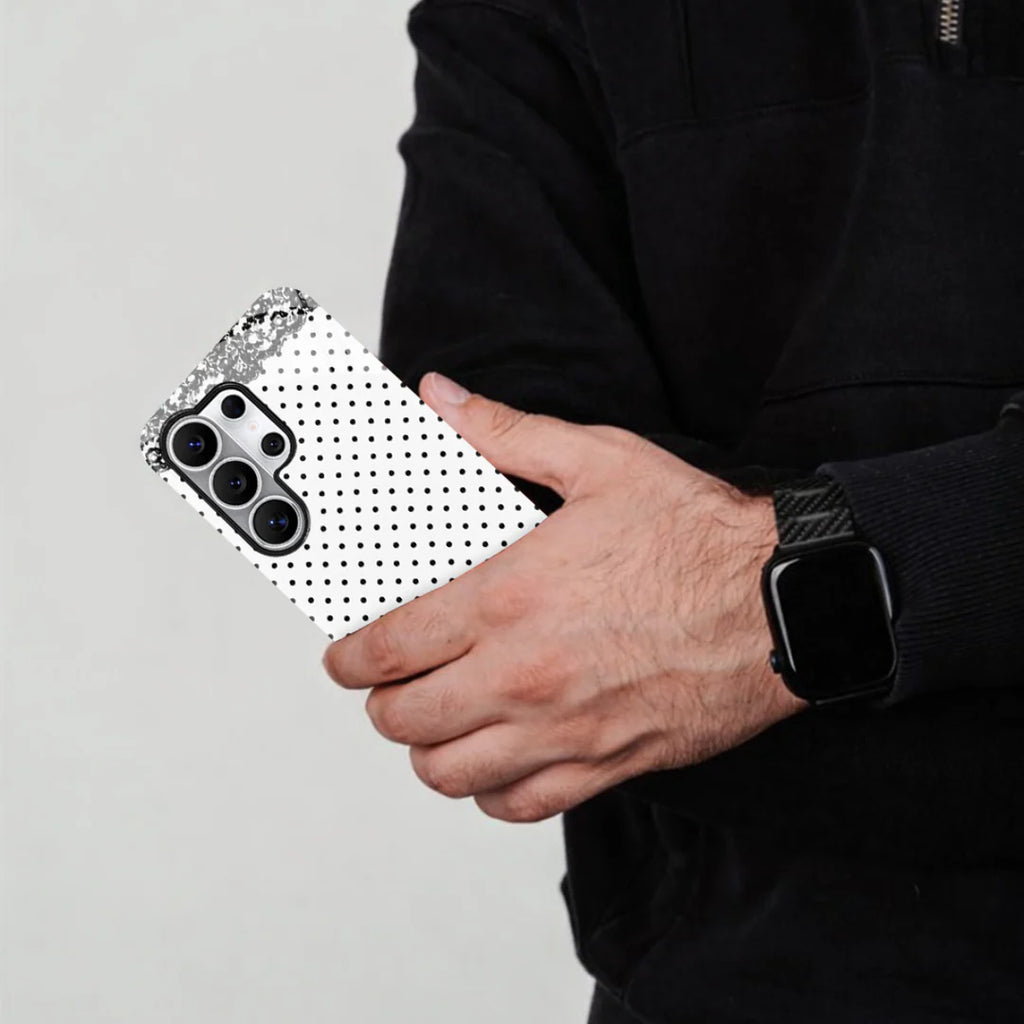 Galaxy S Series - Dainty Dot Lace Case
