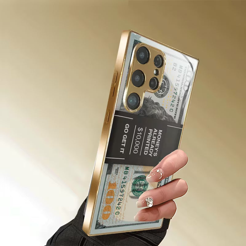 Dollar Print Plated Design Case