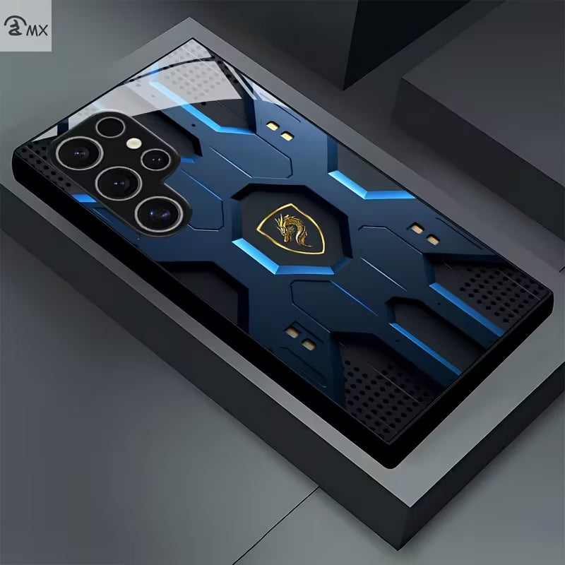Galaxy S Series - Geometric Structure Pattern  Case