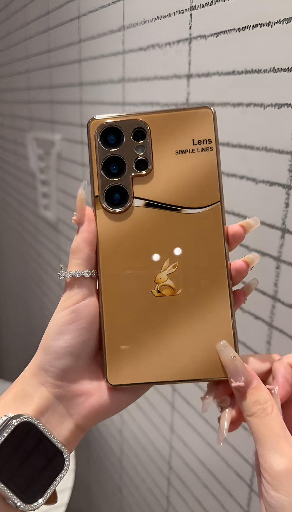 Galaxy S Series - Gold Luxe Case