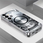 Mechanical Metal Ring Pattern Case