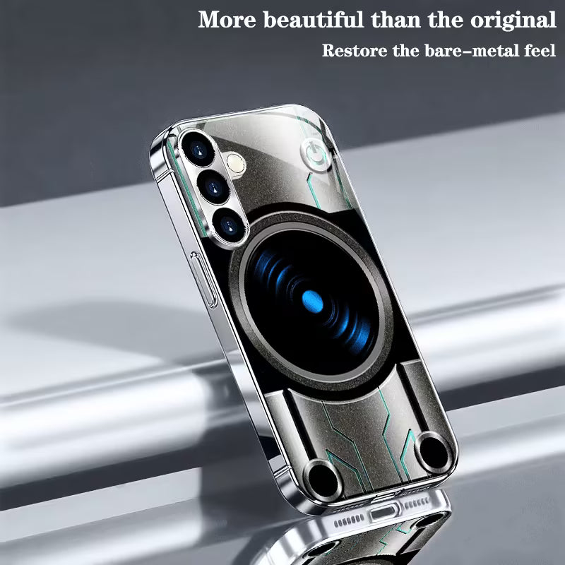 Silver Electroplated Glass Case