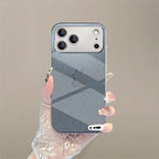 Premium Silvery Glass Case