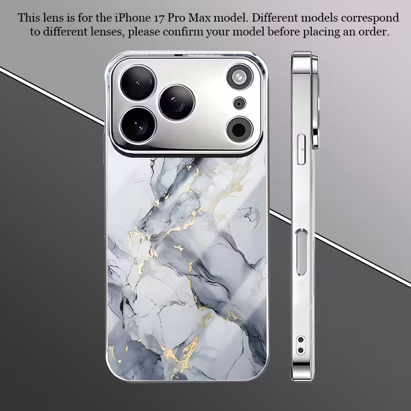 Marble Patterned Electroplated Case
