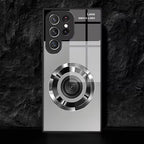 Trendy Patterned Glass Case