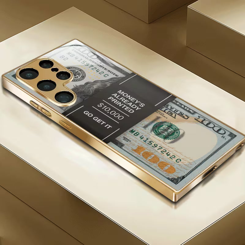 Dollar Print Plated Design Case