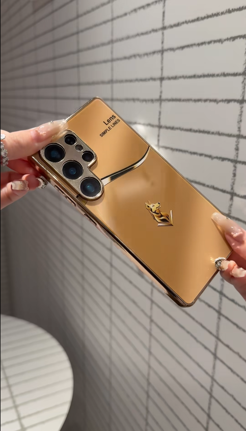 Galaxy S Series - Gold Luxe Case