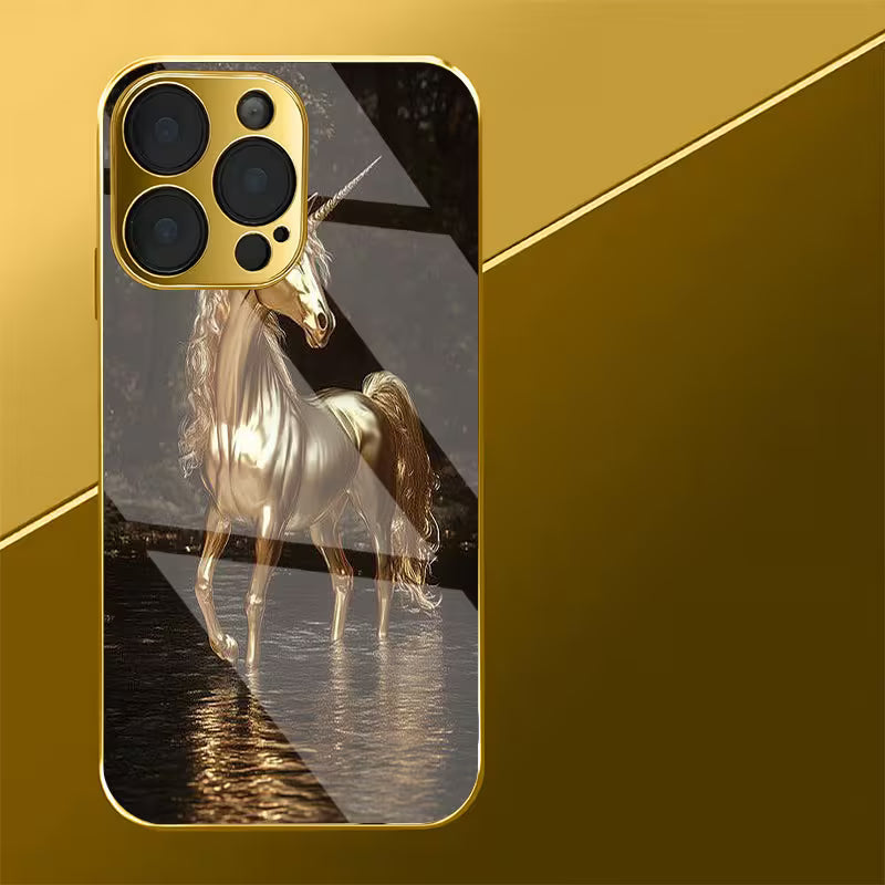 Luxury Glass Case with Lens Protection