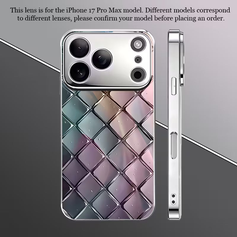 Glass Texture Diamond Pattern Case