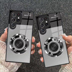 Trendy Patterned Glass Case