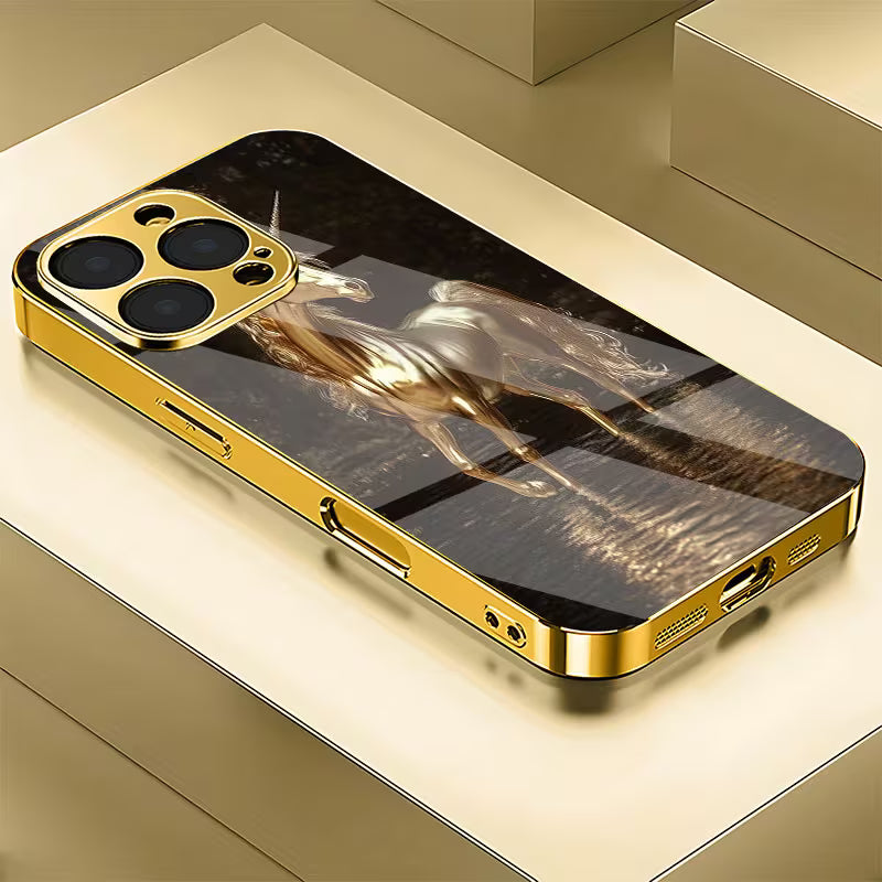 Luxury Glass Case with Lens Protection