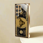 Bull Pattern Gold Plated Case