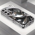 Trendy Metallic Glossy Stereoscopic Holographic Case