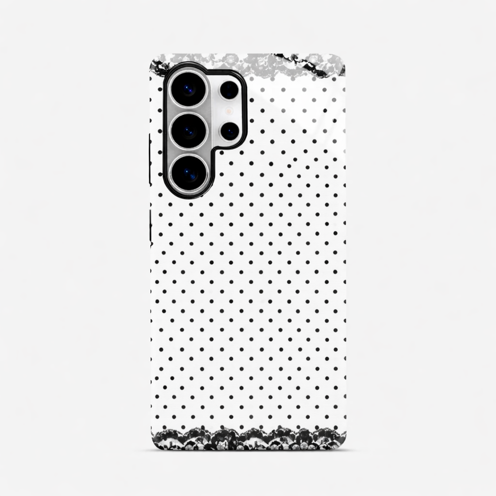 Galaxy S Series - Dainty Dot Lace Case