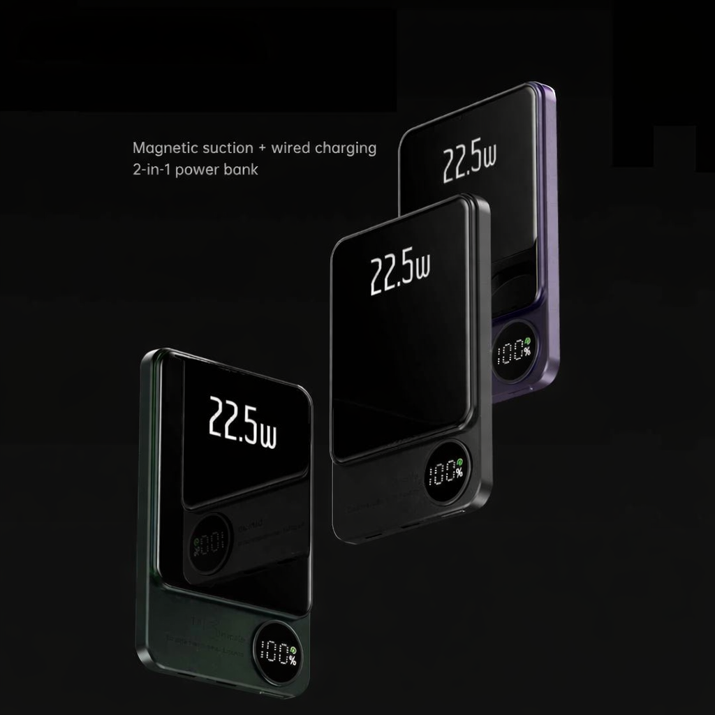 22.5 W Ultra-thin Magnetic Power Bank
