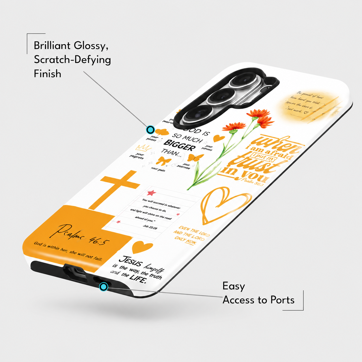 Galaxy S Series - Scripture Bloom Case