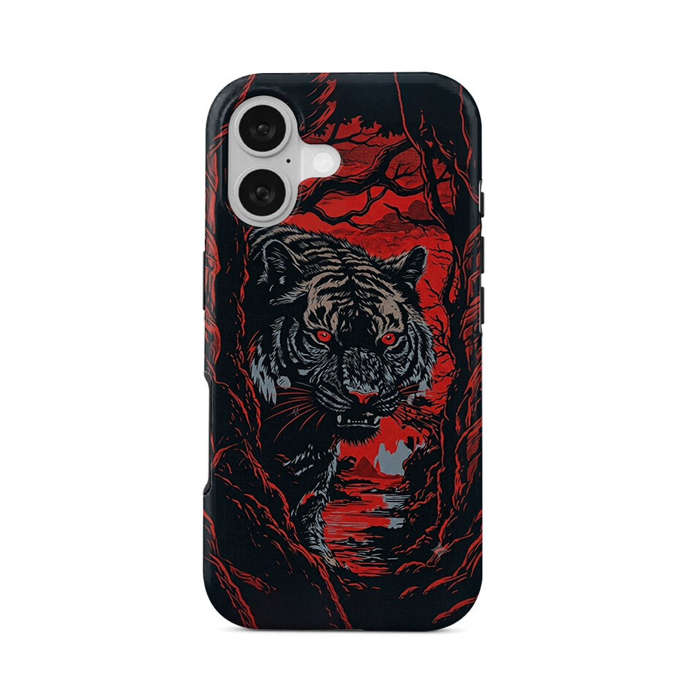 LayerOn - Blood Moon Tiger Phone Case