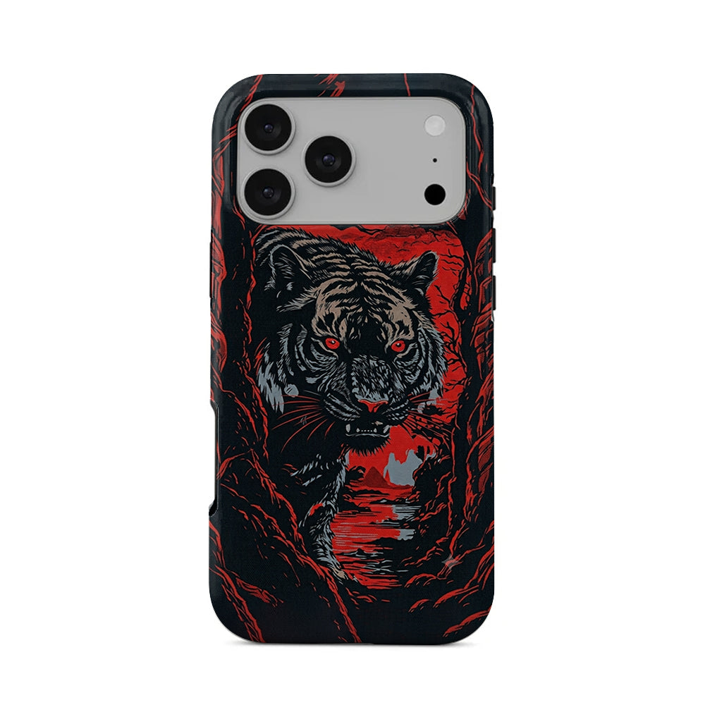 LayerOn - Blood Moon Tiger Phone Case