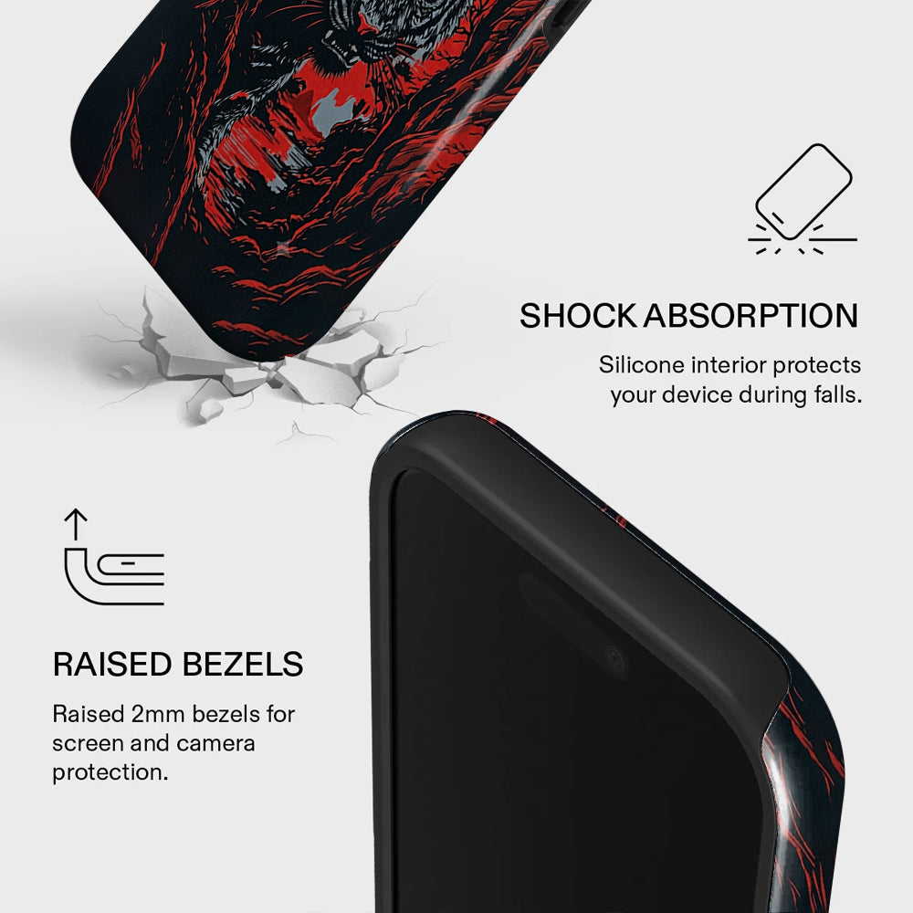 LayerOn - Blood Moon Tiger Phone Case