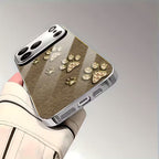 Cute Golden Paw Print Case