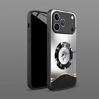 Business Metal Faucet Pattern Glass Case