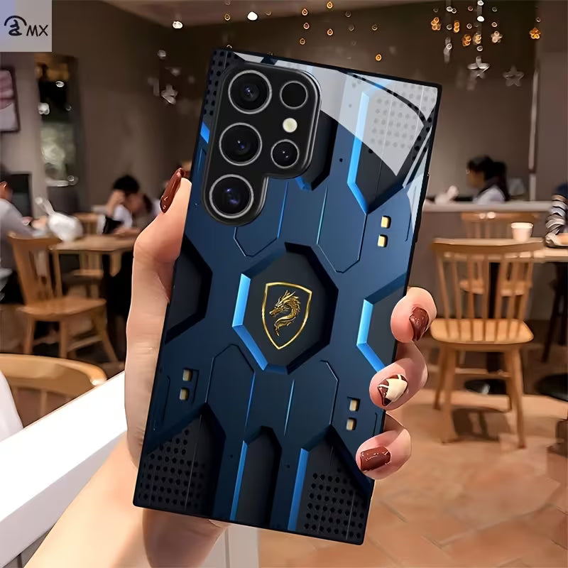 Galaxy S Series - Geometric Structure Pattern  Case