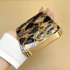 Black Golden Marble Case