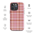 Luxe Pink Tartan Case